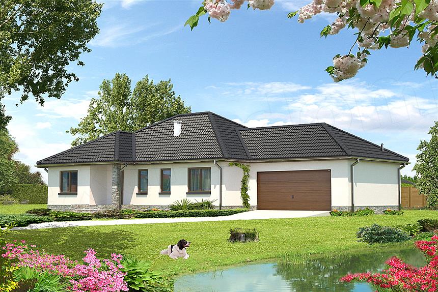 Projekt domu Aleksandria II DCP170a