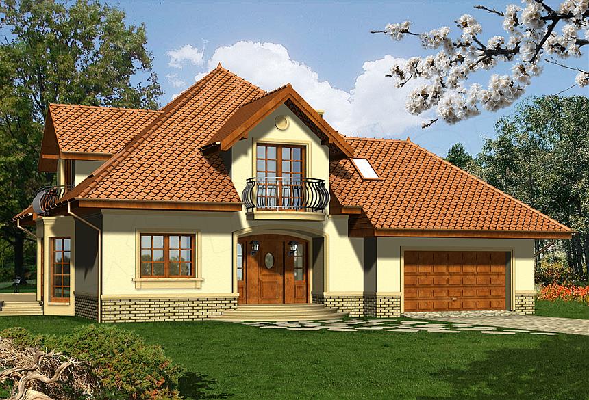 Projekt domu Meritum