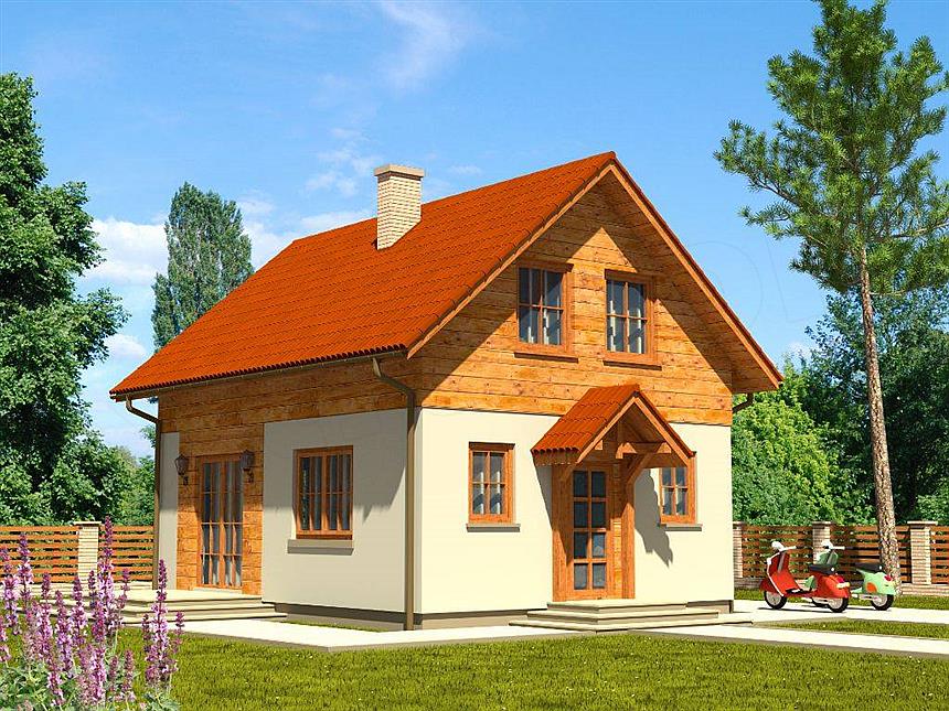 Projekt domu Domek Jesienny (005 SK V2)
