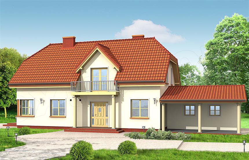 Projekt domu Krzysztof