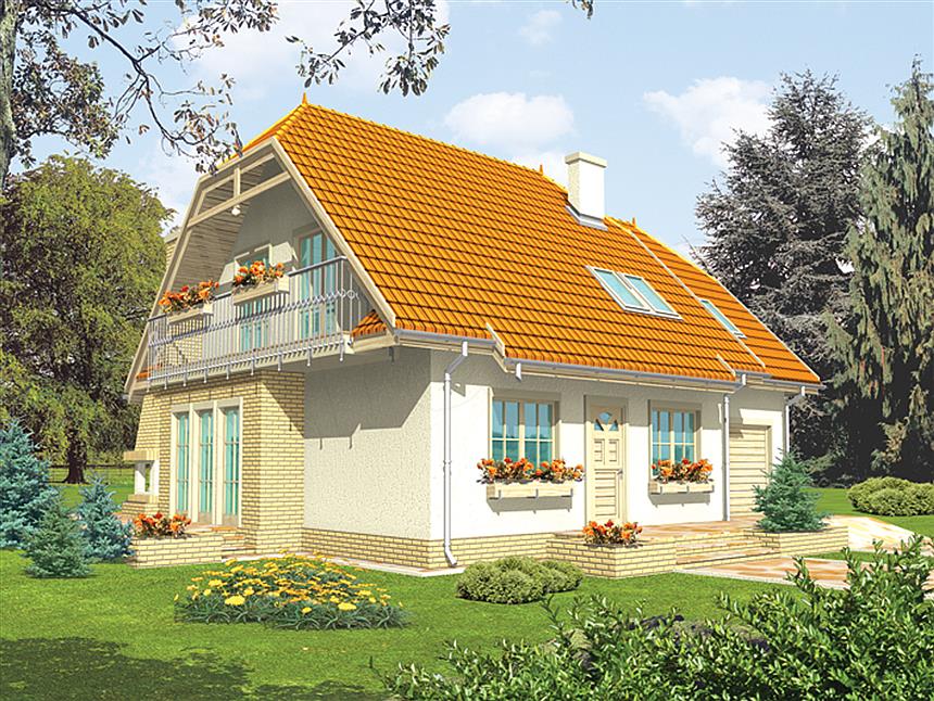 Projekt domu Śnieżynka III G1