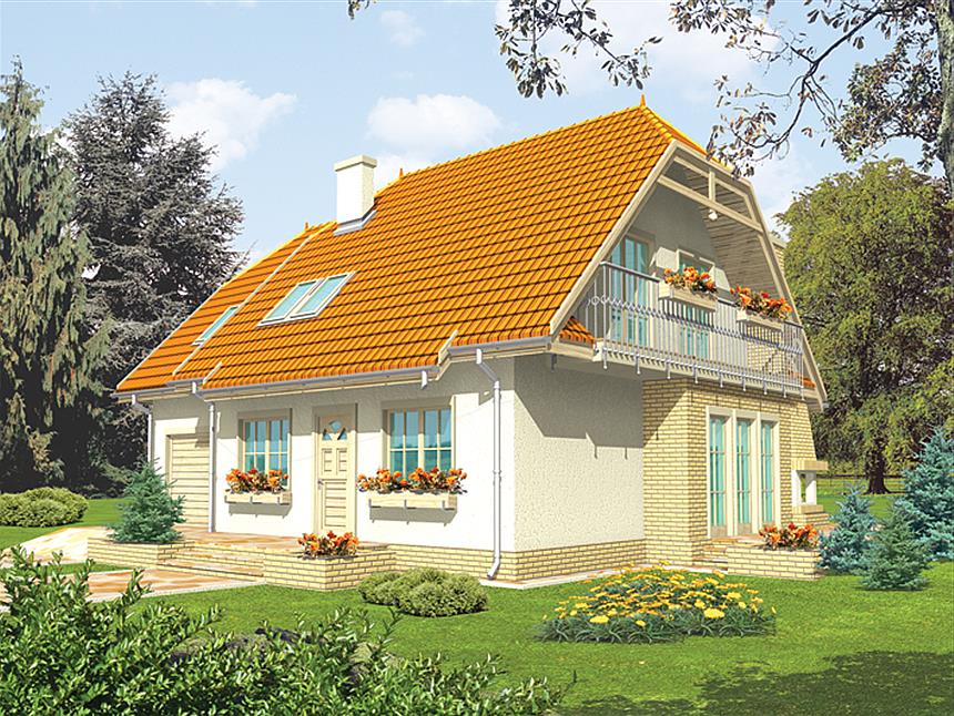 Projekt domu Śnieżynka III G1