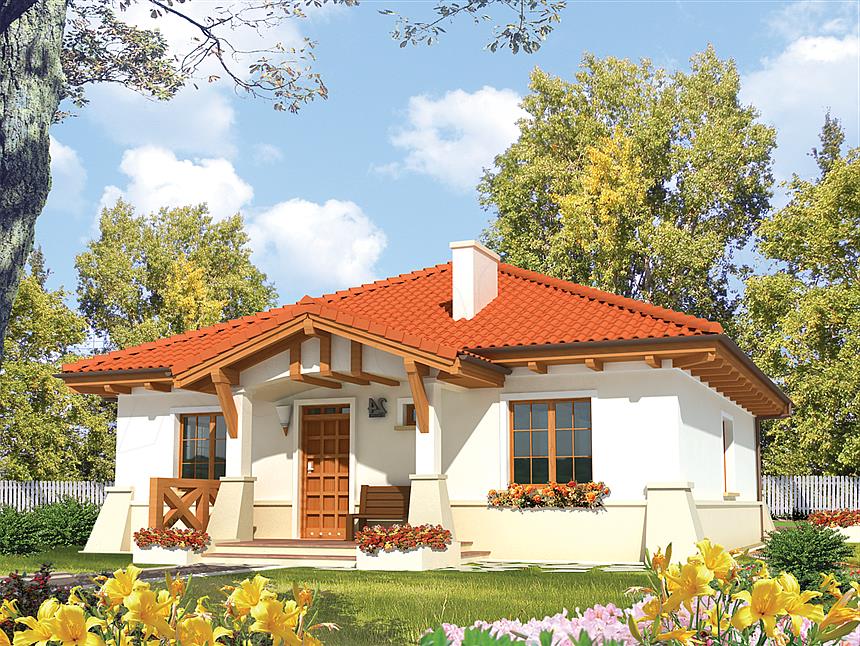 Projekt domu Edyta (e. I)