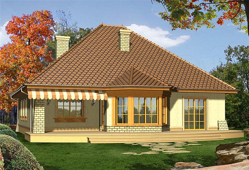 Projekt domu Malibu