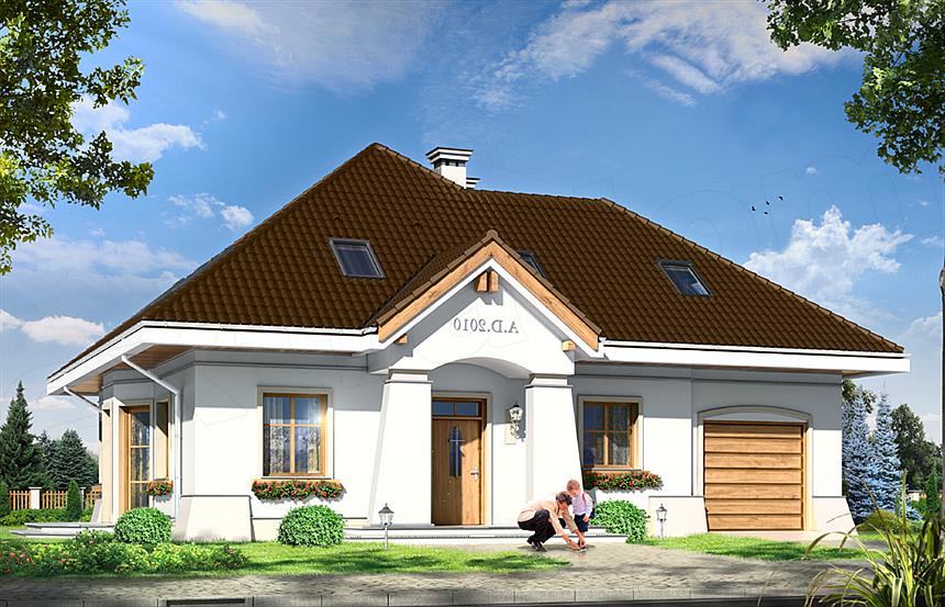 Projekt domu Figiel 2