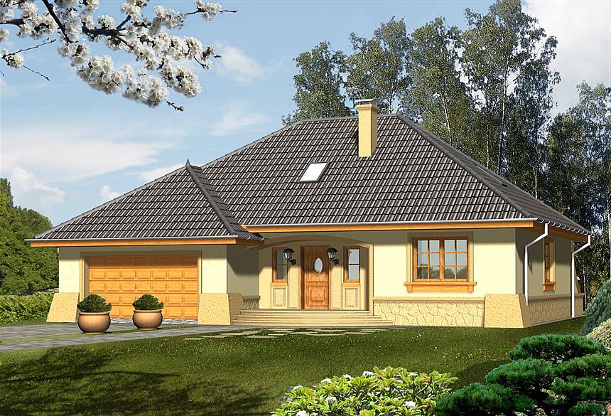 Projekt domu Retro