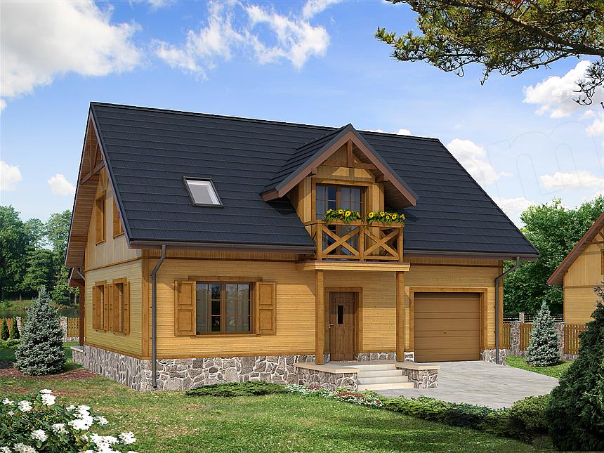Projekt domu Arnika 2 dr-S