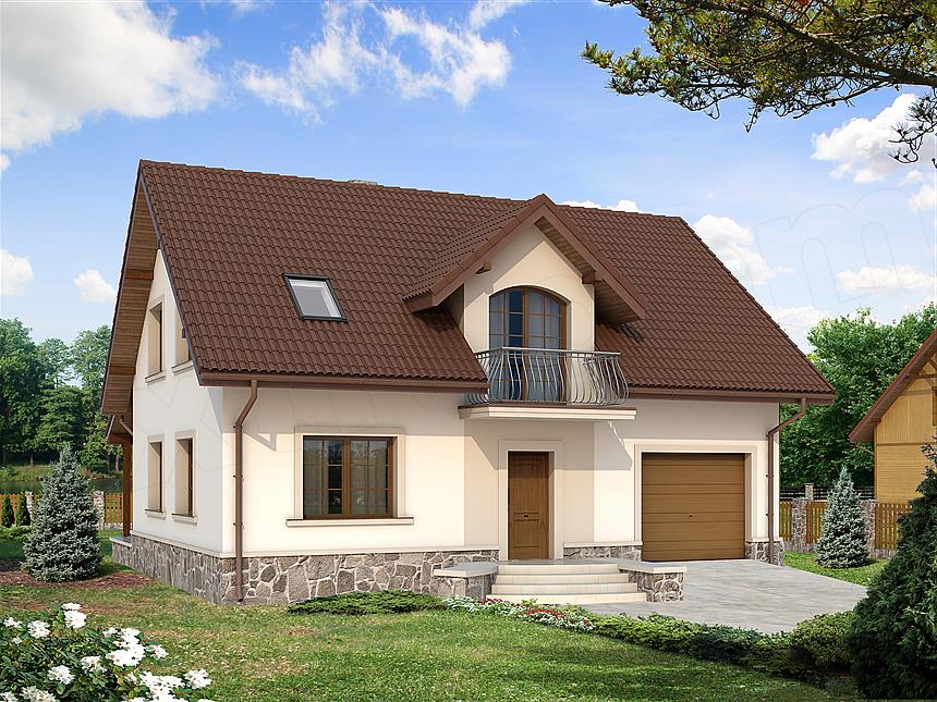 Projekt domu Arnika 2 dr-T