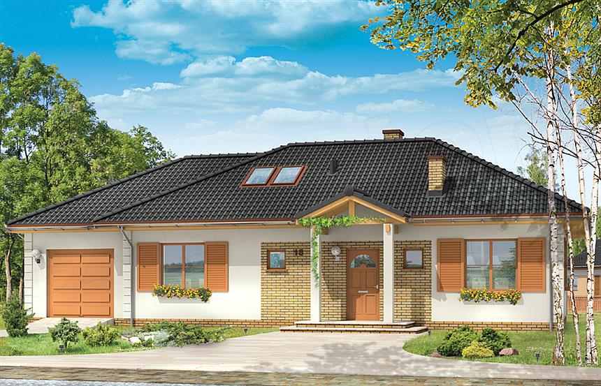 Projekt domu Dominik 2