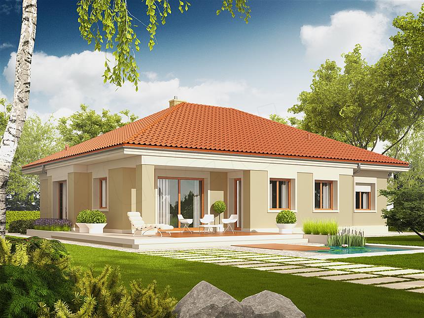 Projekt domu Eris G2 (wersja B)