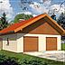 projekt domu Garaż G13