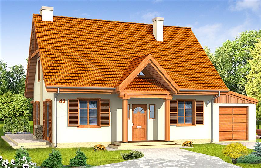 Projekt domu Bajkowy 2