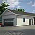 projekt domu G89 - Budynek garażowo - gospodarczy