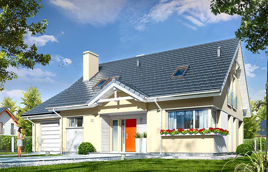 Projekt domu Optymalny 2