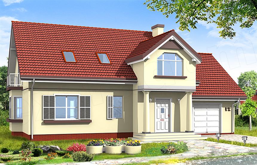 Projekt domu Zgrabny 4