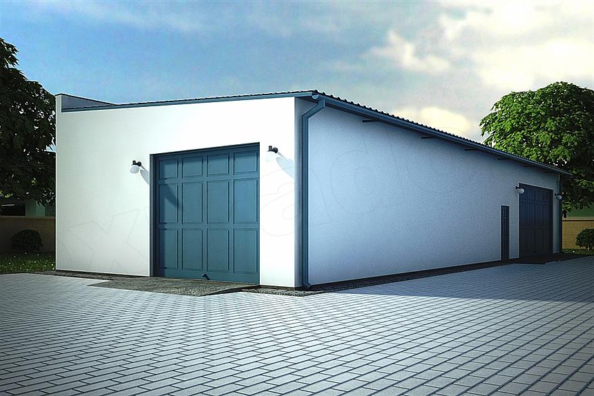 Projekt domu G112 - Budynek gospodarczy