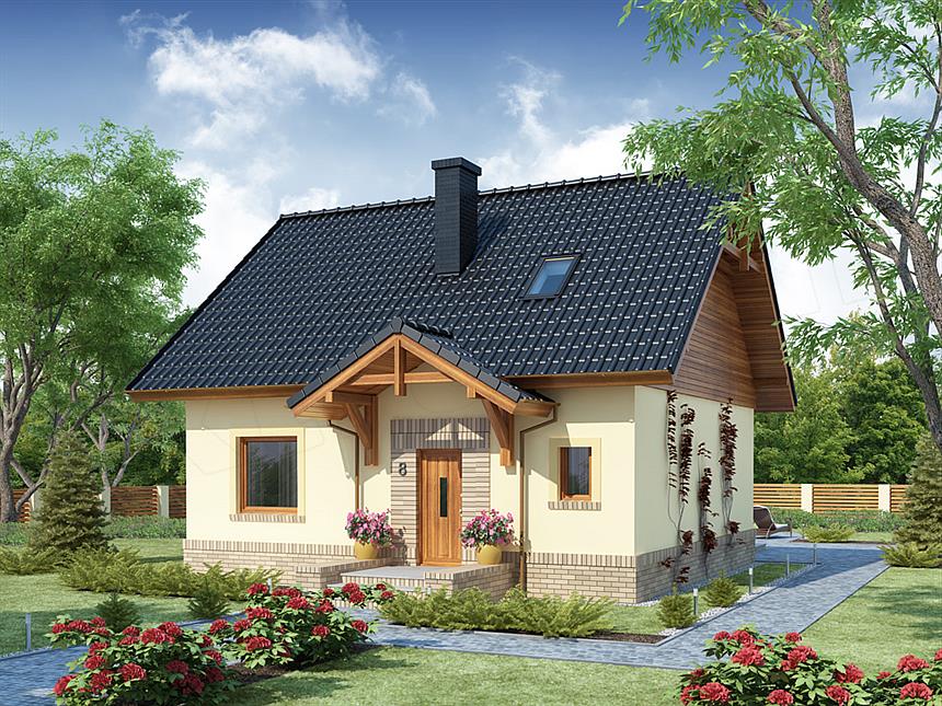 Projekt domu Aspazja 3