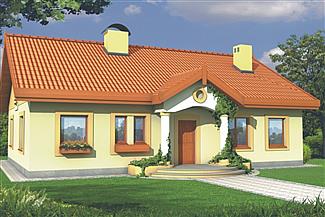 Projekt domu Sielanka 1a0g