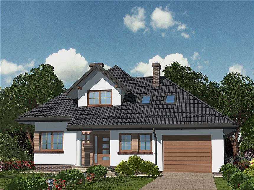 Projekt domu APS 163