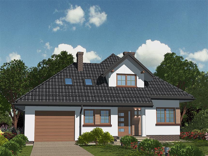 Projekt domu APS 163
