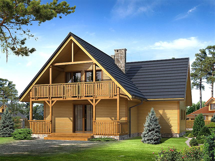 Projekt domu Jaśmin 3 dr-S