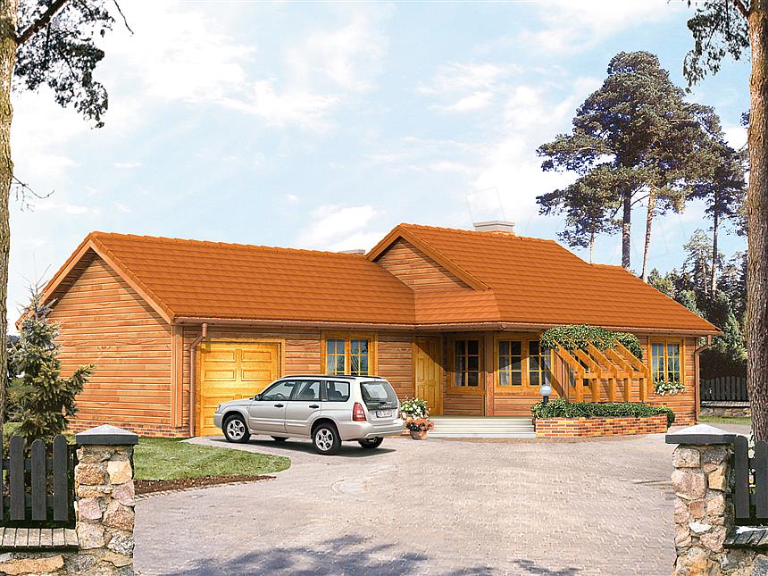 Projekt domu Szyper 2 dr-S