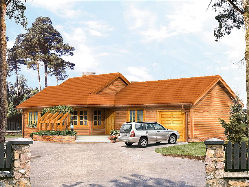 Projekt domu Szyper 2 dr-S