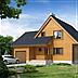 projekt domu Stokrotka 2 dr-S