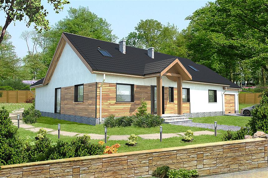 Projekt domu Pampeluna II LMB16a