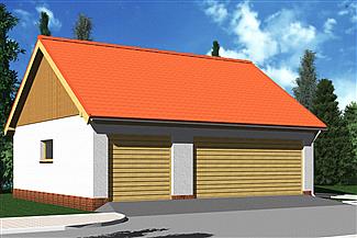 Projekt domu Garaż G13
