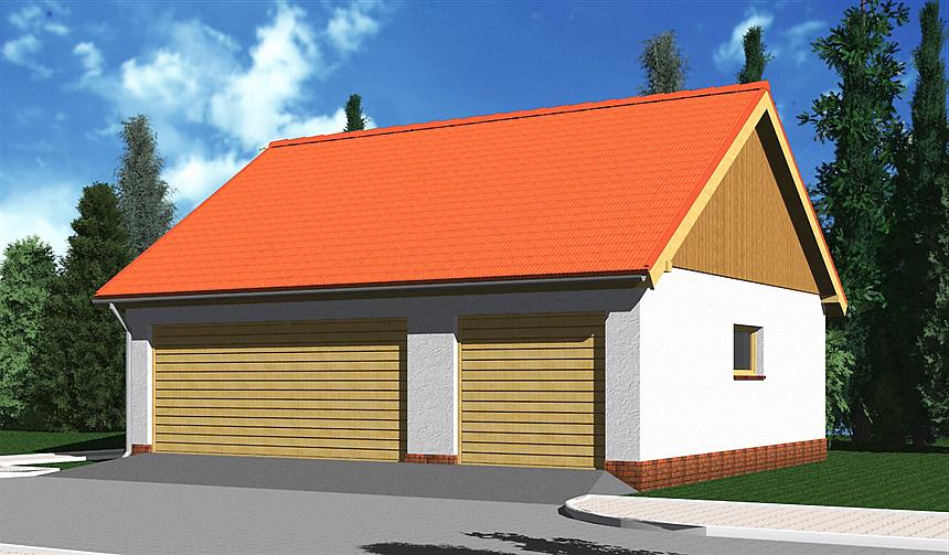 Projekt domu Garaż G13