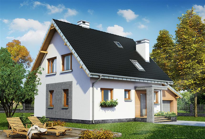 Projekt domu Ewa Neo (1375)