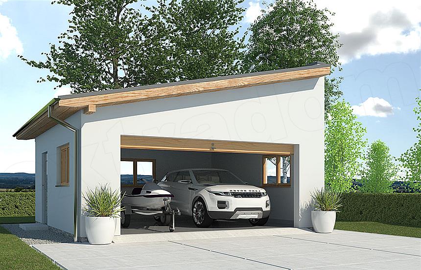 Projekt domu APG 2A budynek gospodarczy