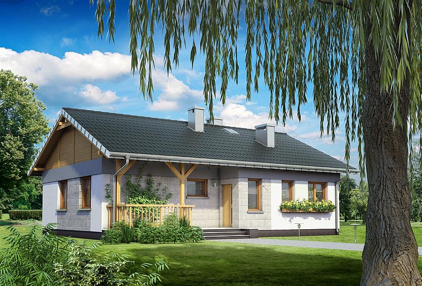Projekt domu Kruszyna (396)