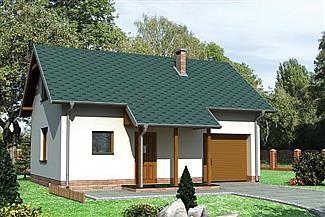 Projekt domu Garaż M7 (248)