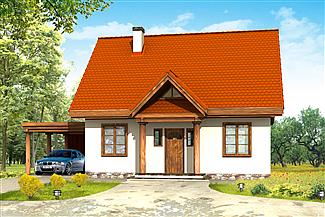 Projekt domu Bajkowy
