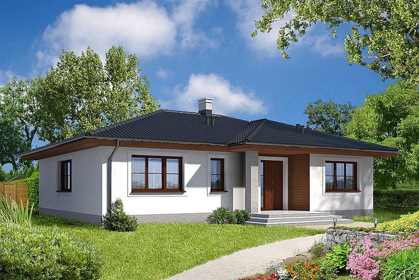 Projekt domu Saga II LMB69a