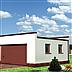 projekt domu Garaż 13 - murowana – beton komórkowy