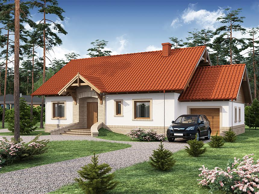 Projekt domu Elian
