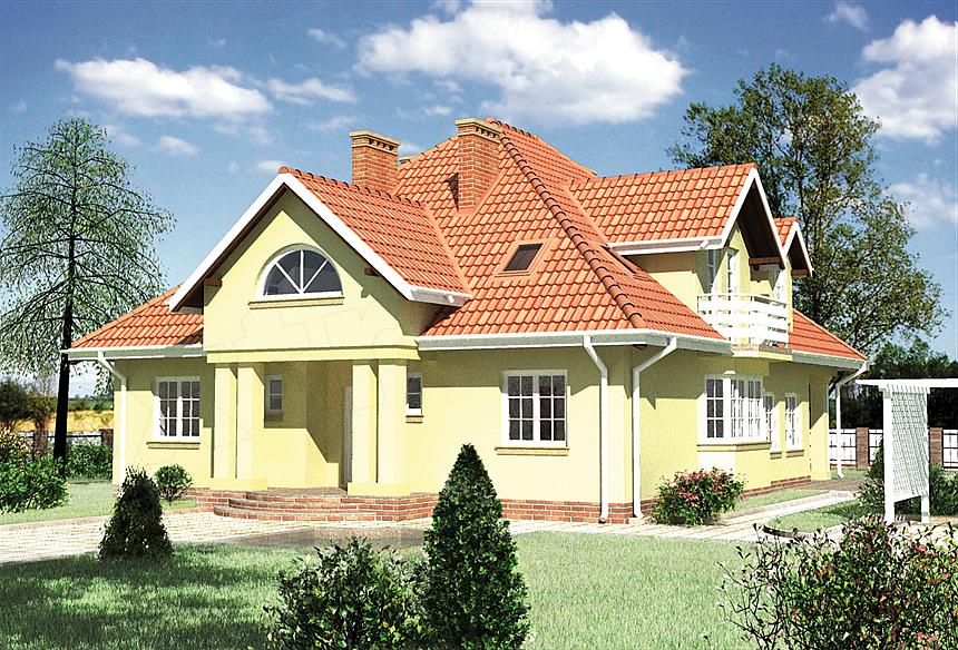 Projekt domu Gerwazy - murowana – ceramika