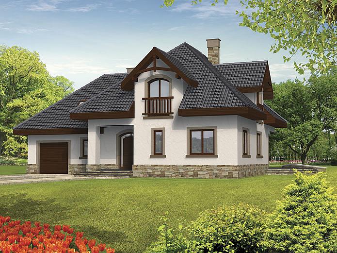 Projekt domu Wiśnia