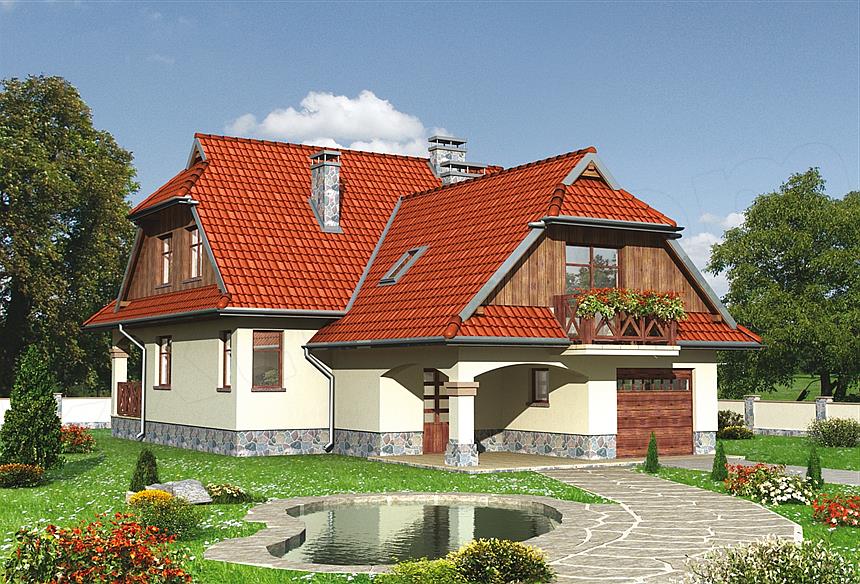 Projekt domu Saga - murowana – ceramika