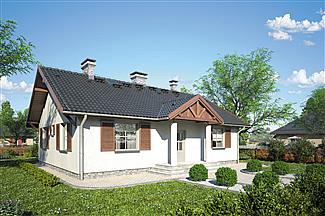 Projekt domu Dworeczek