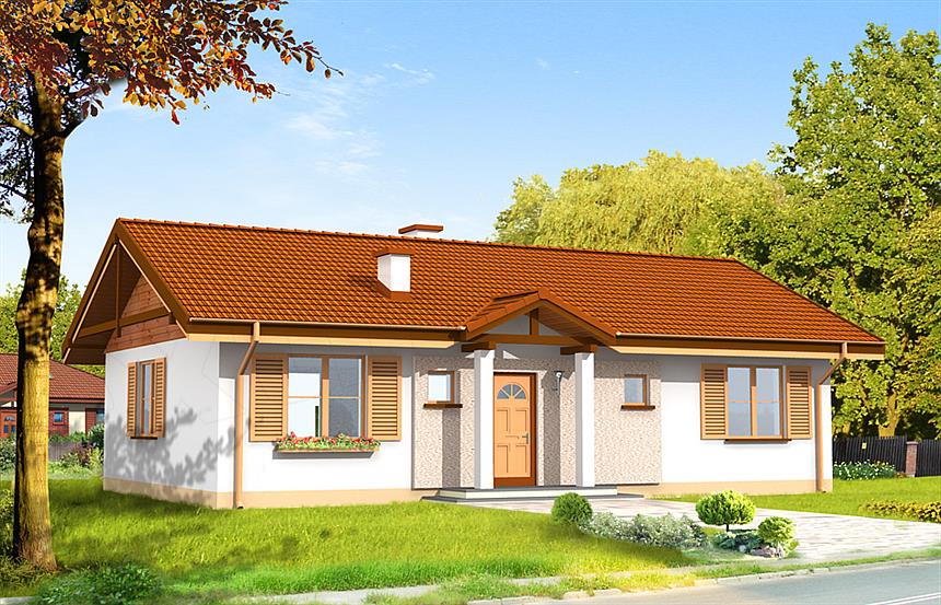 Projekt domu Słoneczny