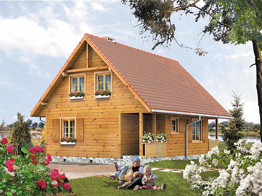 Projekt domu Jaśmin 2 dr-S