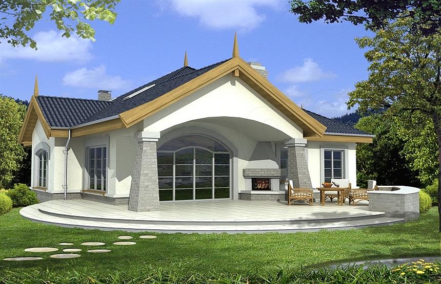 Projekt domu Arabella 1a