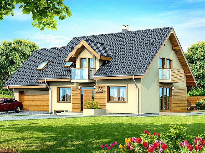 Projekt domu Kendra 2M