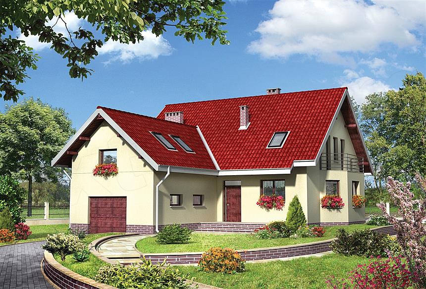 Projekt domu Rafał - murowana – ceramika