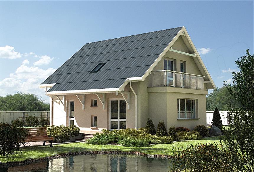 Projekt domu Mewa - murowana – ceramika