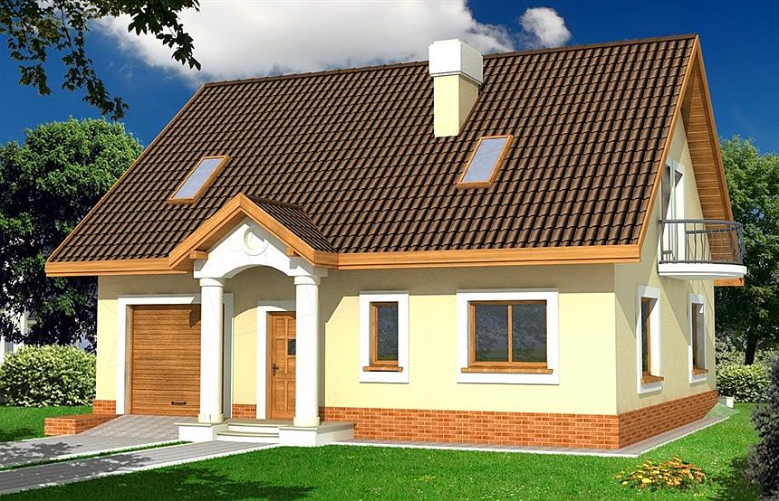 Projekt domu Ewa 2A